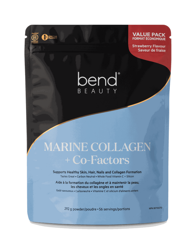 Bend Beauty Collagène Marin + Co-Facteurs Saveur de Fraise Format Économique 292g
