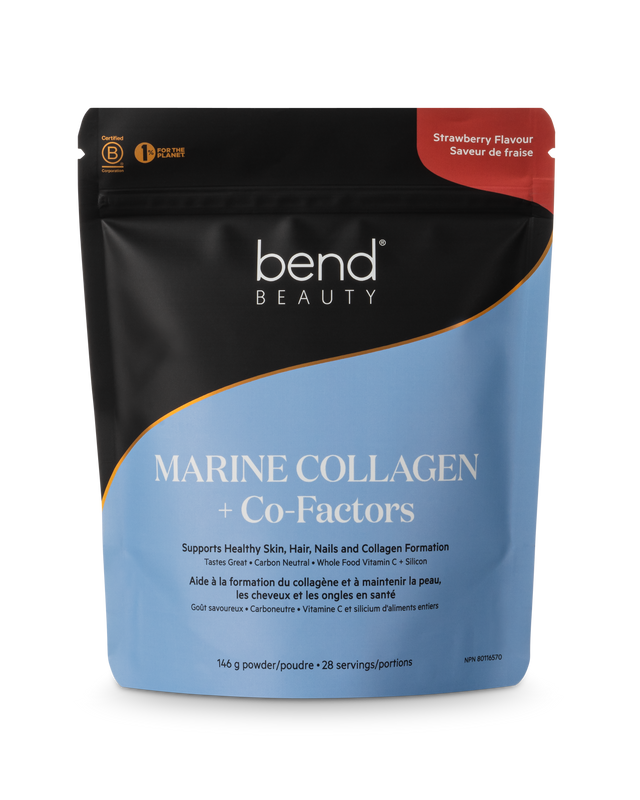 Bend Beauty Marine Collagen + Co-Factors Strawberry Flavor 146g