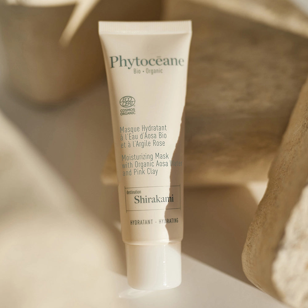 Phytocéane Masque Hydratant à l'eau d'Aosa Bio et l'Argile Rose 50ml