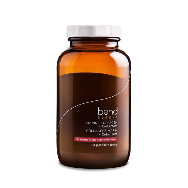 Bend Beauty Marine Collagen + Co-Factors Strawberry Flavor 146g