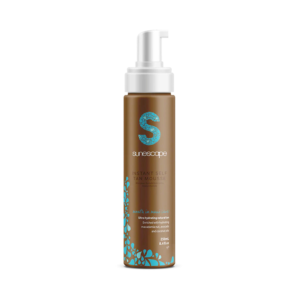 Sunescape Instant Self Tanning Mousse - Month in Maui (Dark) 250ml 