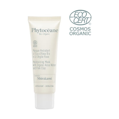 Phytocéane Masque Hydratant à l'eau d'Aosa Bio et l'Argile Rose 50ml