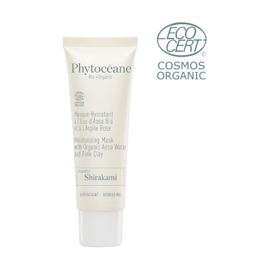 Phytocéane Masque Hydratant à l'eau d'Aosa Bio et l'Argile Rose 50ml